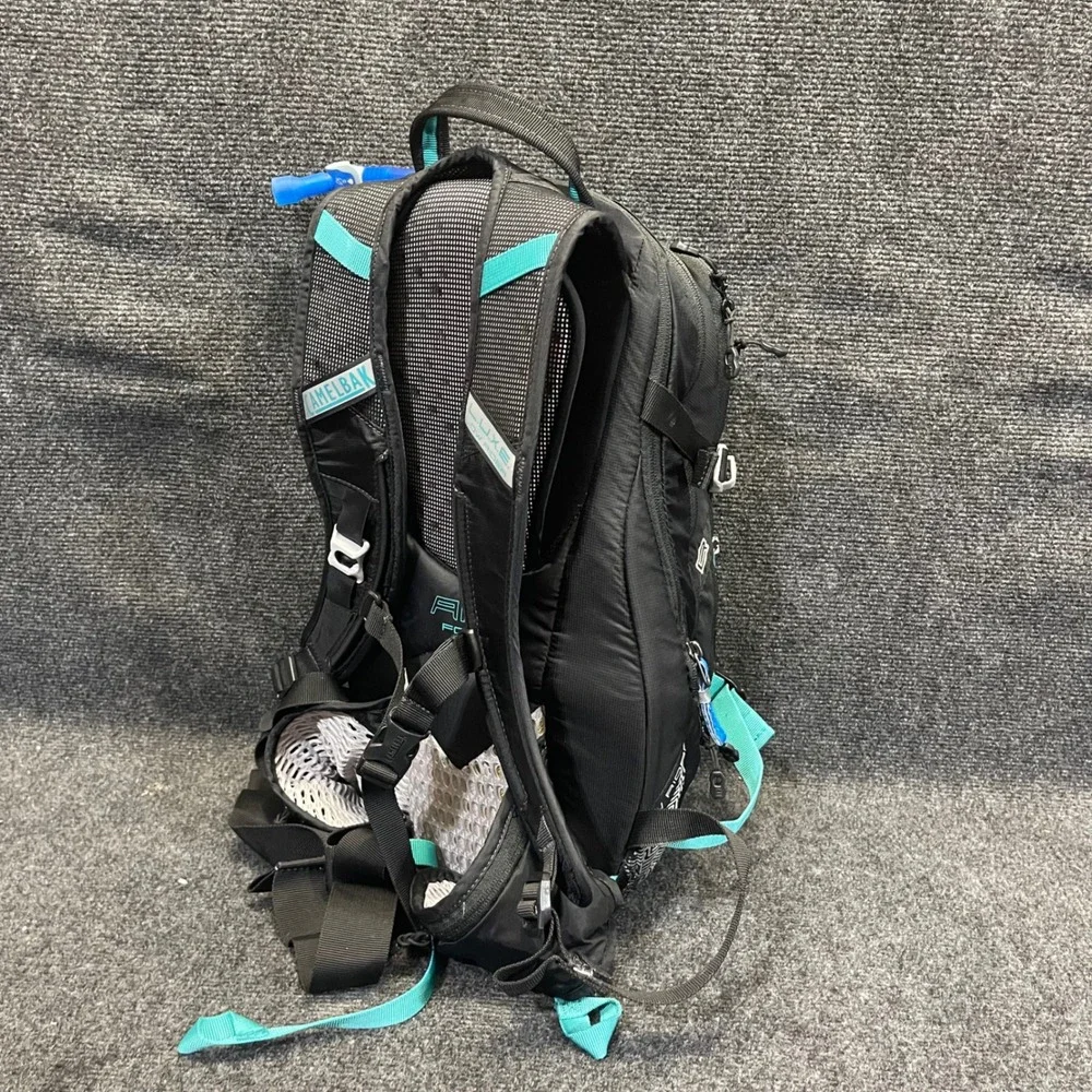 CamelBak L.U.X.E. LR 14 Women Black Teal 14L Hydration Backpack 3L 100oz Bladder